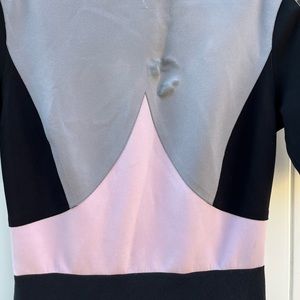 Louis Vuitton Dress Colour Block skater dress